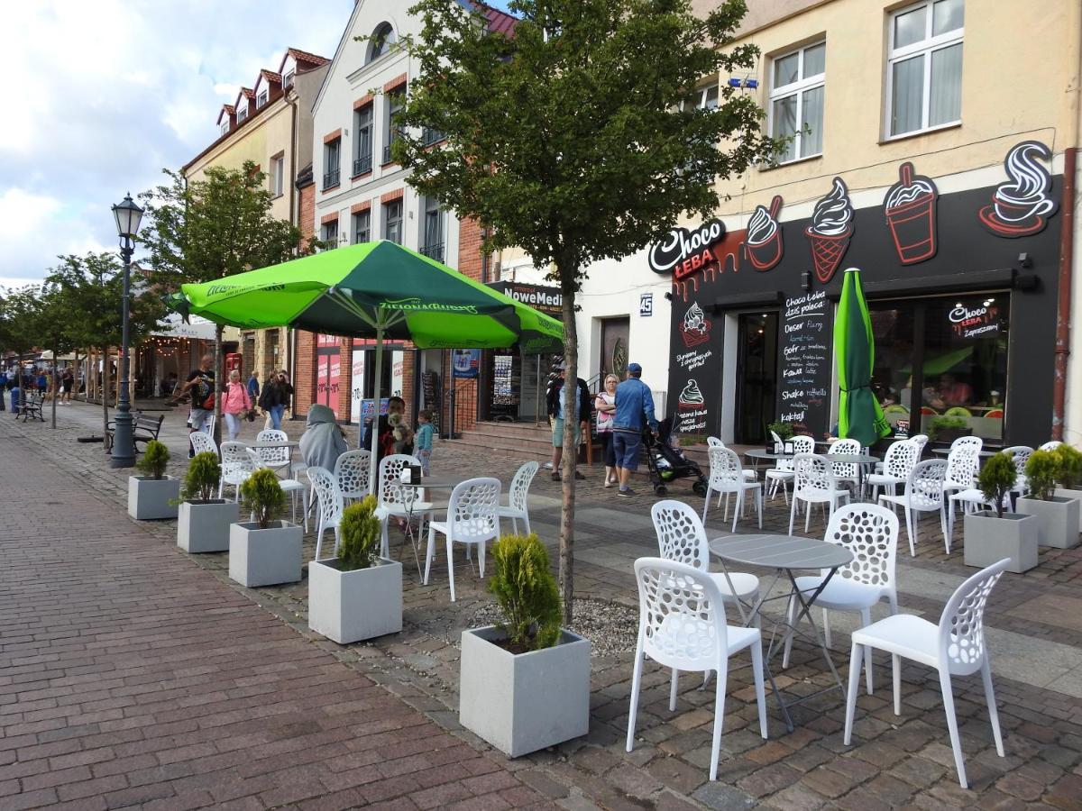 Domki U Skrzata Leba Exterior foto
